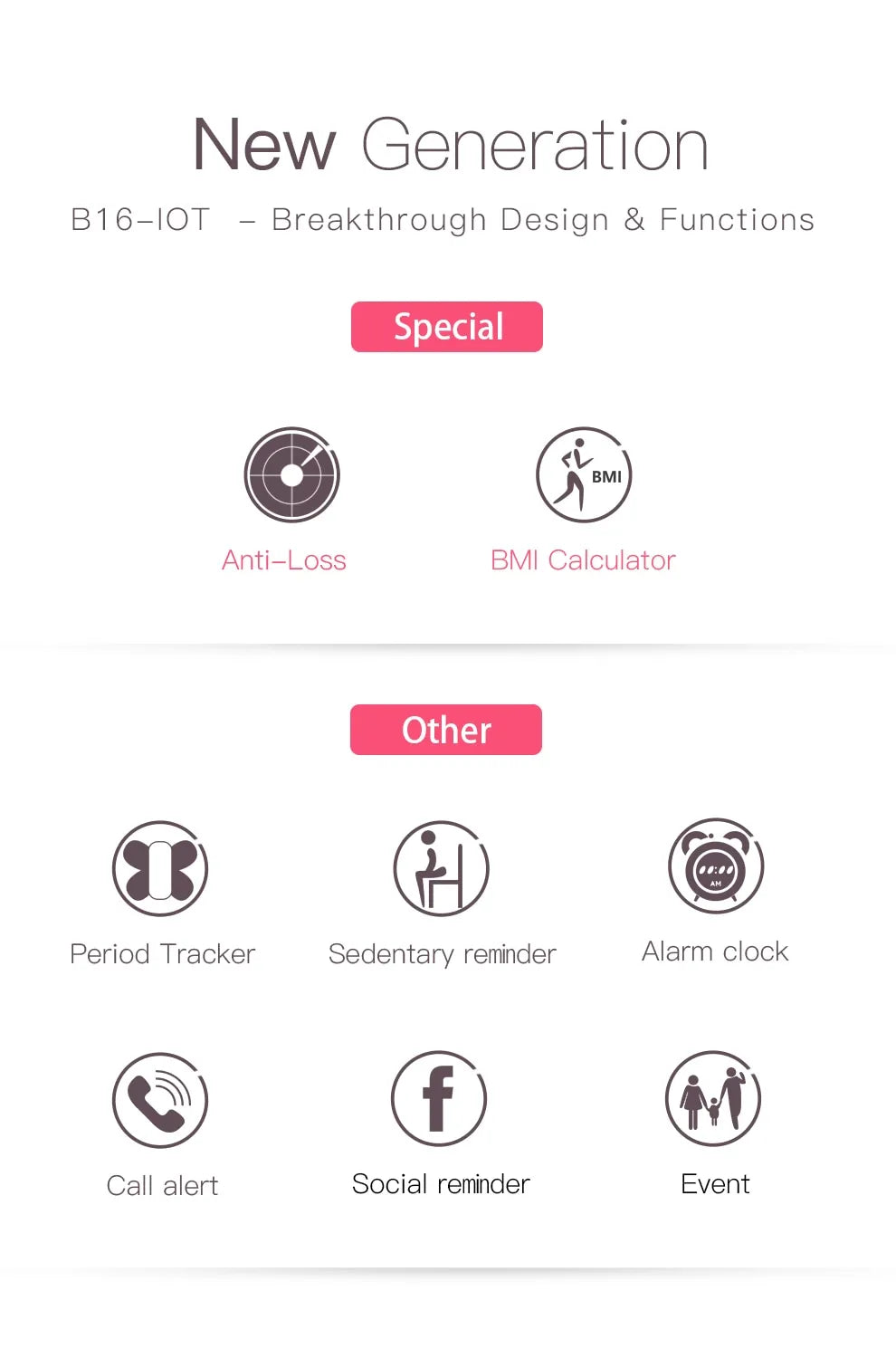 Black technology smart bracelet