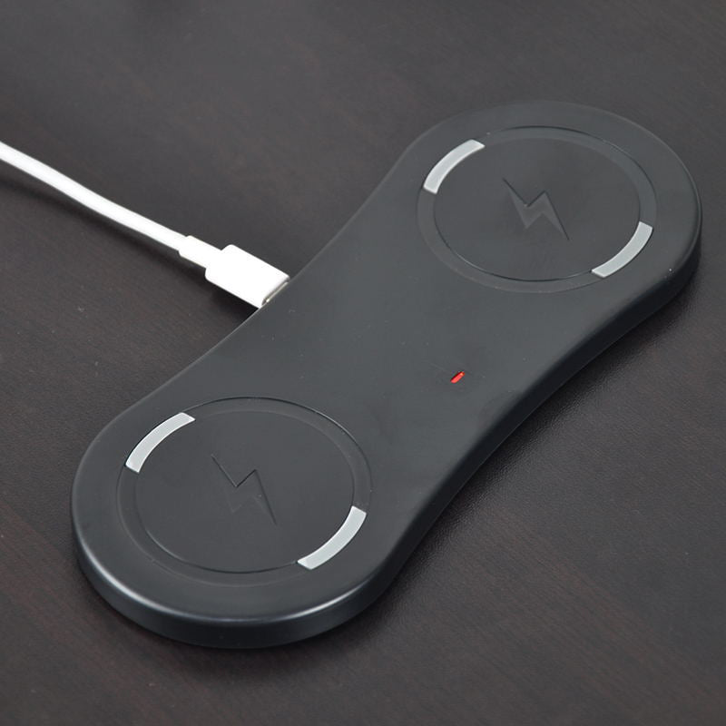 Mobile phone dual wireless induction charger