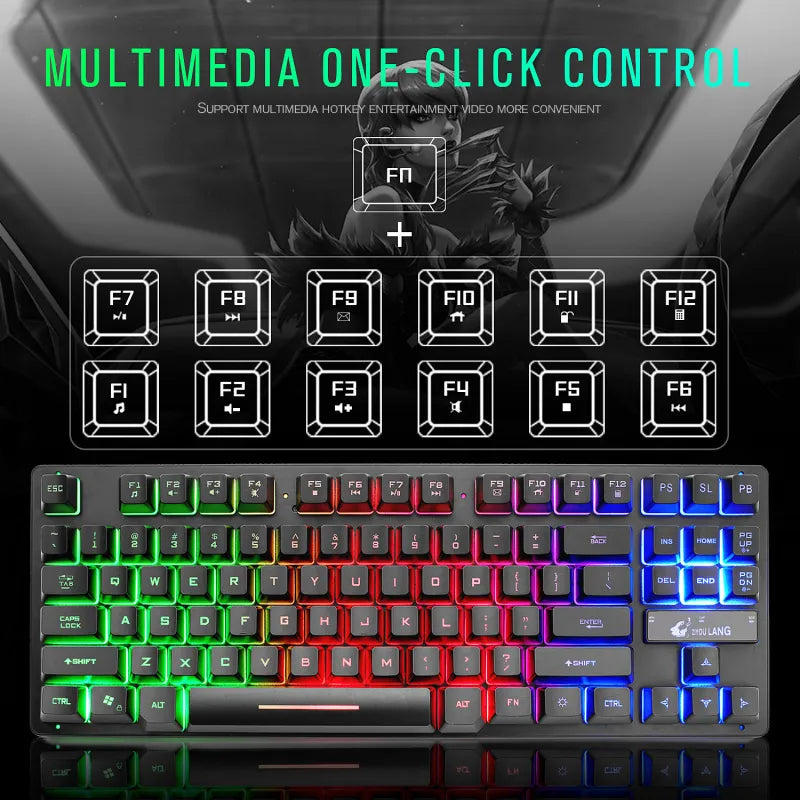 Electronic Mechanical Notebook Gaming Keyboard